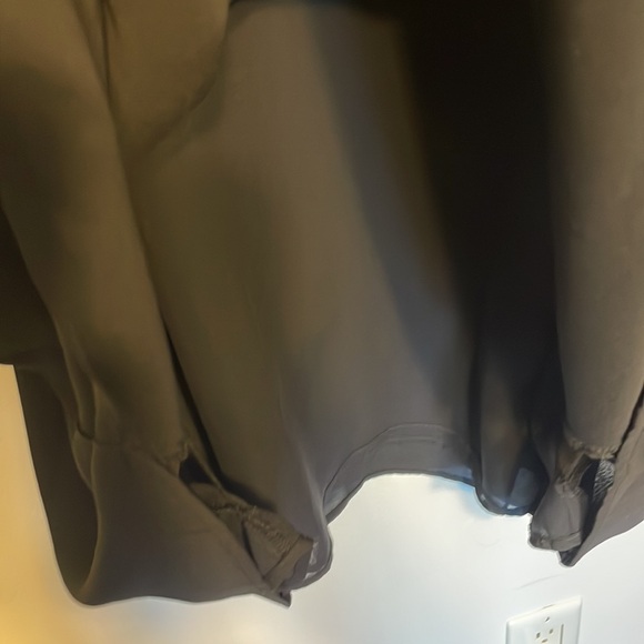 43-NWT H & M Black Long Sleeve Dress Button Up with Frills Size Medium - Picture 12 of 12